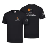 Koszulka T-Shirt Premium Czarna męska 100% bawełna
