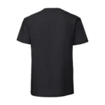 Koszulka T-Shirt Premium Czarna męska 100% bawełna - obrazek 3