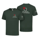 Koszulka T-Shirt Premium Butelkowa zieleń męska 100% bawełna