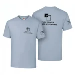 Koszulka T-Shirt Premium Stalowoniebieska męska 100% bawełna