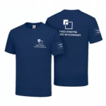 Koszulka T-Shirt Premium Granatowa męska 100% bawełna
