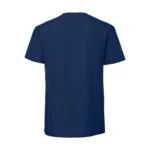 Koszulka T-Shirt Premium Granatowa męska 100% bawełna - obrazek 3