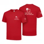 Koszulka T-Shirt Premium Czerwona męska 100% bawełna