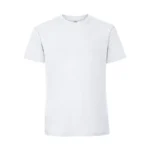 Koszulka T-Shirt Premium Biała męska 100% bawełna - obrazek 2