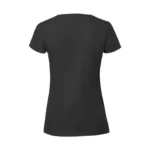 Koszulka T-Shirt Premium Czarna damska 100% bawełna - obrazek 3