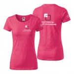 Koszulka T-Shirt Premium Róż Fuksja damska 100% bawełna