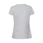 Koszulka T-Shirt Premium Szary melanż damska 100% bawełna - obrazek 3
