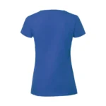 Koszulka T-Shirt Premium Niebieska damska 100% bawełna - obrazek 3