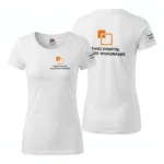 Koszulka T-Shirt Premium Biała damska 100% bawełna