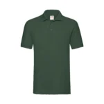 Koszulka Polo Premium Butelkowa Zieleń męska 100% bawełna 100% bawełna - obrazek 2