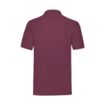 Koszulka Polo Premium Bordowa męska 100% bawełna - obrazek 3