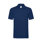Koszulka Polo Premium Granatowa Navy Blue męska 100% bawełna - obrazek 2