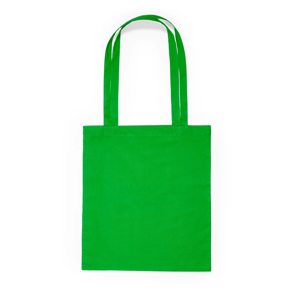 BO7602_GREEN_226_1-1.webp Torba bawełniana Eco 140g Zielona - obrazek 1