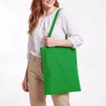 Torba bawełniana Eco 140g Zielona - obrazek 2