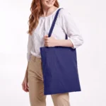 Torba bawełniana Eco 140g Granatowa - obrazek 2