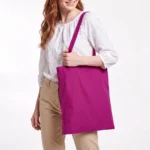 Torba bawełniana Eco 140g Różowa - obrazek 2
