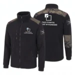 Bluza polar premium wzmocniony Czarny Camo męski