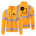 Bluza polar odblaskowa pomarańczowa