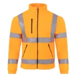 Bluza polar odblaskowa pomarańczowa - obrazek 2