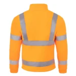Bluza polar odblaskowa pomarańczowa - obrazek 3