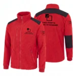 Bluza polar premium wzmocniony Czerwony męski