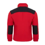 Bluza polar premium wzmocniony Czerwony męski - obrazek 3