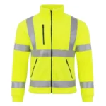 Bluza polar odblaskowa żółta - obrazek 2