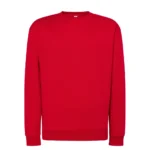 Bluza longsleeve Czerwona unisex - obrazek 2
