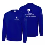 Bluza longsleeve Niebieska unisex
