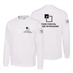 Bluza longsleeve Biała unisex