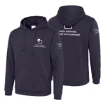 Bluza męska z kapturem Granatowa