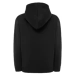 Bluza damska z kapturem suwak Czarna - obrazek 3