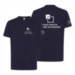 Koszulka T-Shirt męski Granatowy 100% bawełna