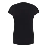 Koszulka T-Shirt damski Czarny 100% bawełna - obrazek 3