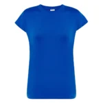 Koszulka T-Shirt damski Niebieski 100% bawełna - obrazek 2